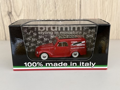 Brumm fiat 500c muffler - 1/43,